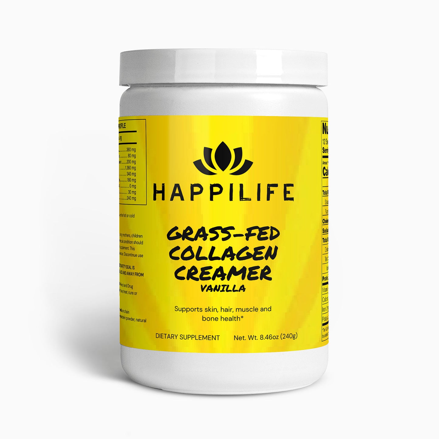 Grass-Fed Collagen Creamer (Vanilla)